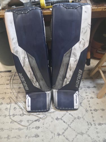 37" 2023 Bauer Supreme Shadow Goalie Leg Pads (Used)