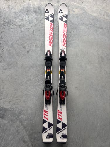 Fischer Progressor XTR 150 cm Skis With Fischer RS 10 Bindings (Used)