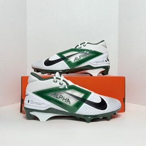 Men's Size 13.0 (W 14.0) Nike Alpha Menace Pro 4 Mid Top Molded Cleats (New) Football IB2507-103