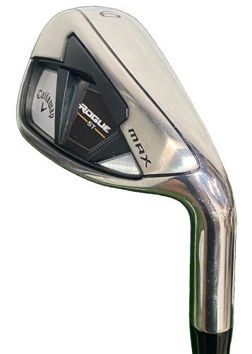 Callaway Rogue ST Max 9 Iron RH 95g Elevate Regular Steel 36" Factory Grip Nice