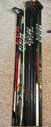 x10 CCM - 48”+ Broken Hockey Sticks #01