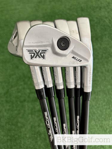 PXG 0317 T Milled Forged Iron Set 5-G / Fujikura Axiom Velocore 105 Stiff