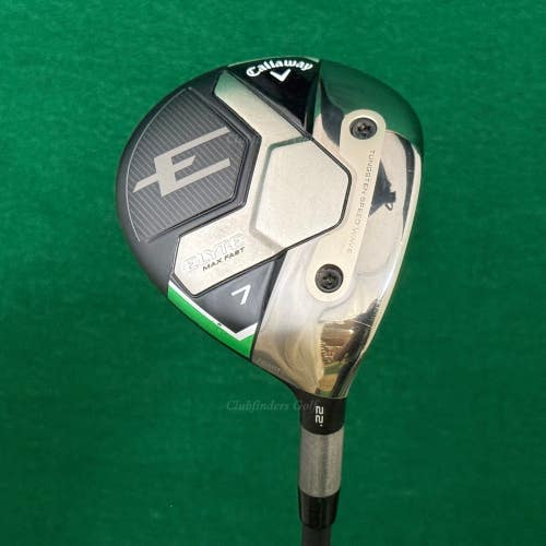 Callaway ELYTE Max Fast 22 Fairway 7 Wood Vanquish 4-R2 Graphite Seniors w/HC
