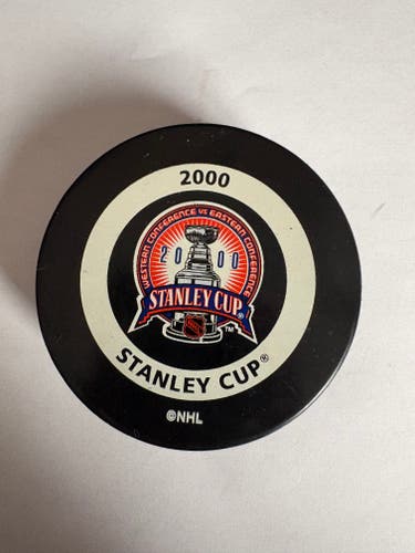 Share 2000 NHL Stanley Cup Finals Official Game Puck - Unused Vintage Collectible