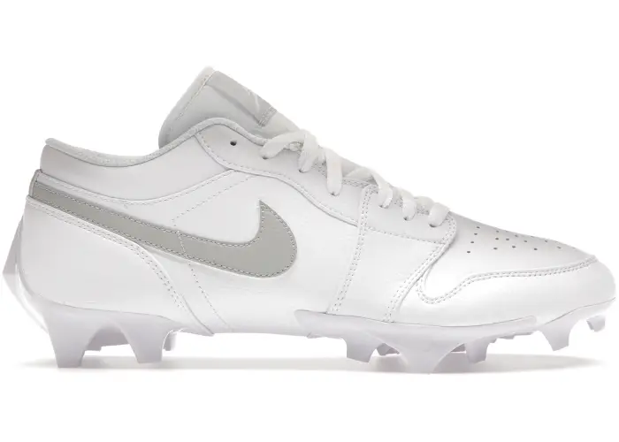 Size 11 - Jordan 1 Low TD Cleat White Grey Fog FJ6245-101