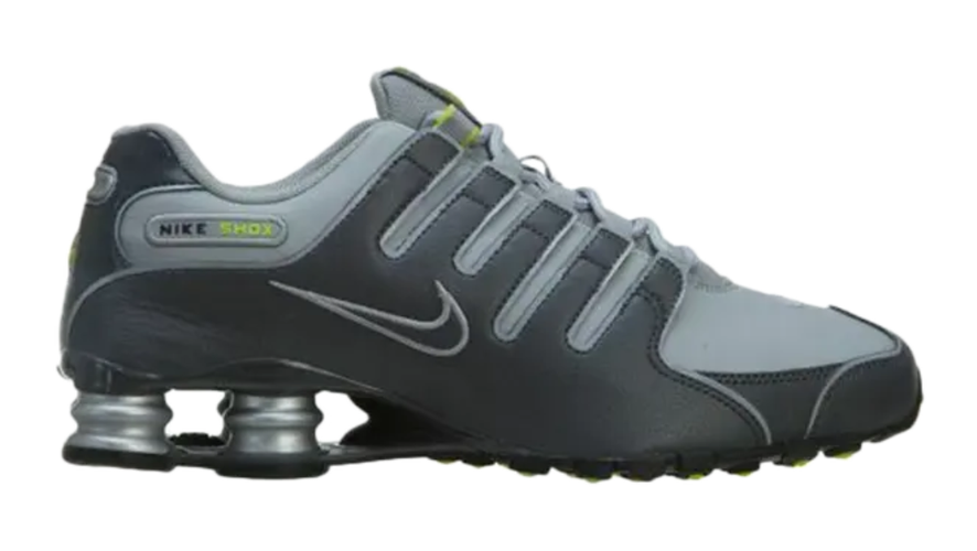 Size 9 - Nike Shox NZ Dark Grey Wolf Grey 378341-009