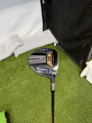 Callaway Paradym X 7 Wood 21* True Temper Graphite Gold Stiff Flex Shaft RH
