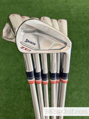 Srixon ZXi7 Limited USA Edition Forged 25 Iron Set 4-P / C-Taper Lite 115 X