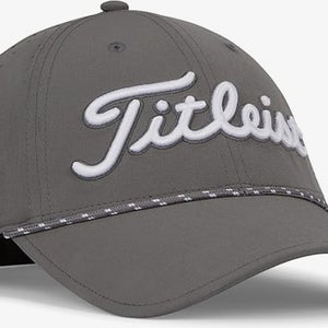 NEW Titleist Tour Breezer Charcoal/White Golf Hat/Cap OSFM (Closeout)