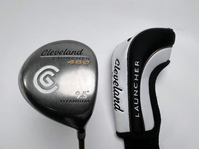 Cleveland Launcher 460 Driver 9.5* Launcher Gold 65g Stiff Graphite Mens RH HC
