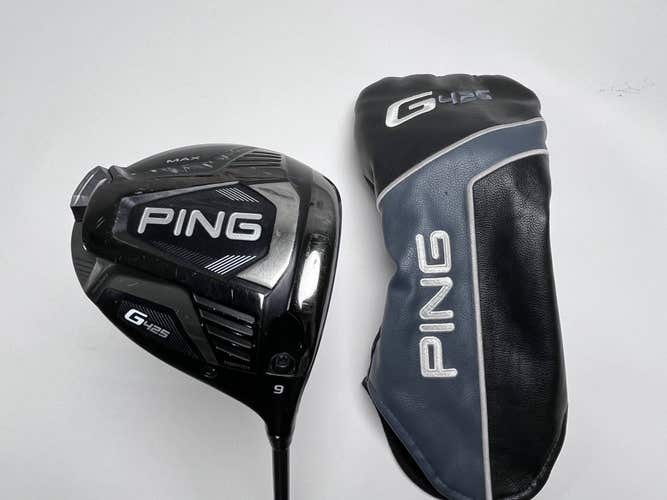 Ping G425 Max Driver 9* Alta CB 55g Stiff Graphite Mens RH HC DENT