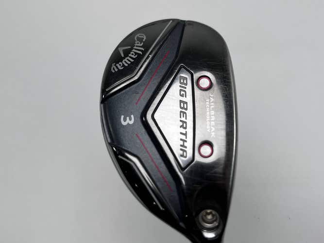 Callaway Big Bertha 2019 3 Hybrid 18* UST Mamiya Recoil ZT9 460 F3 Regular RH