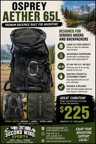 Osprey Backpack (Used)