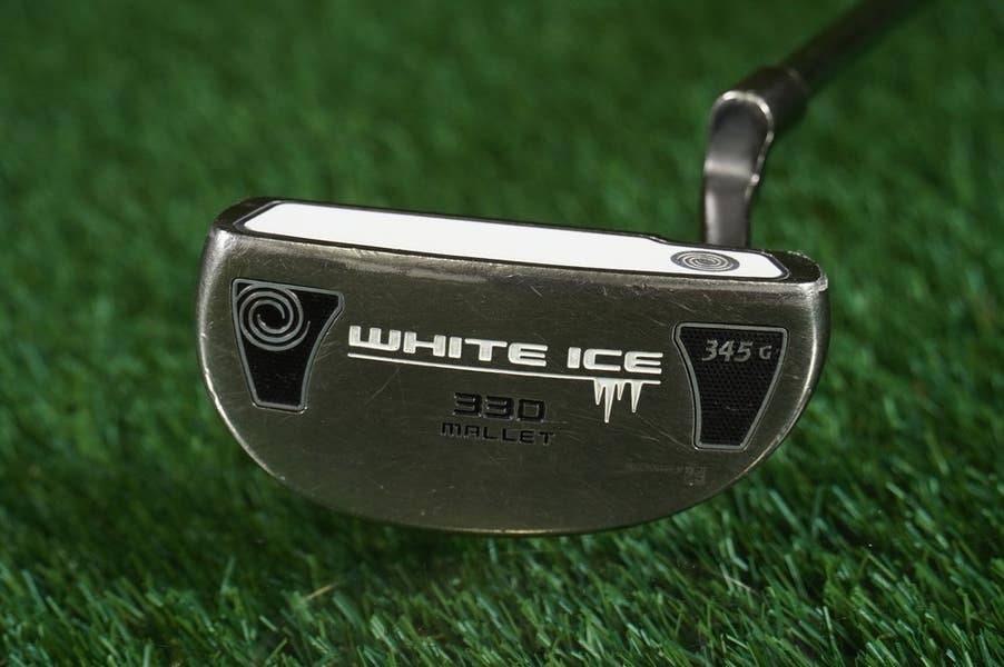 Odyssey White Ice 330 Putter Mid-Mallet Plumbers Neck 345g 35