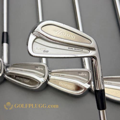 Mizuno MP-58 Iron Set 4-PW / Dynamic Gold Steel, Regular (257)