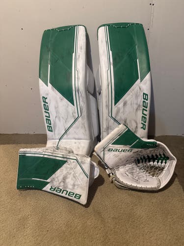 Jake Oettinger Bauer Supreme Mach Pro Regular Goalie Full Set (Used)