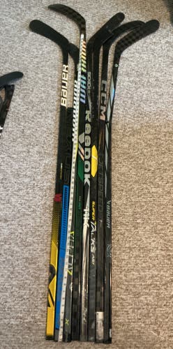 x8 Pro Stock - 41”+ Broken Hockey Sticks #06