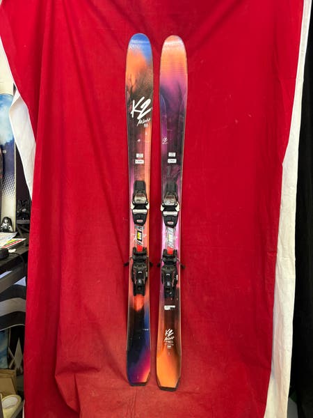 k2 all mountain ski Reckoner 102 Skis 170 long turn radius and an All K2 Mindbender 96C Skis -