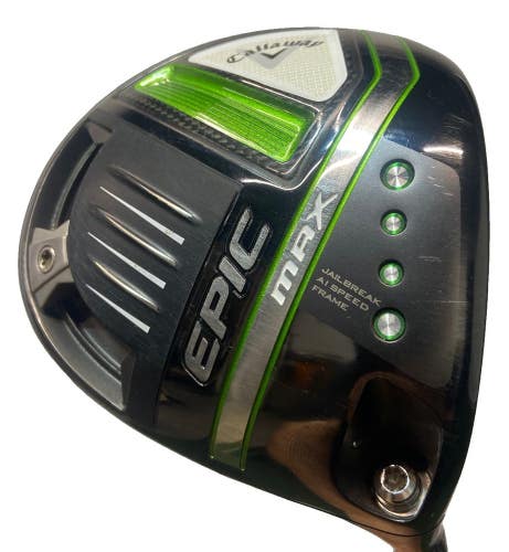 Callaway Epic Max Driver 10.5 RH Project X Cyper Forty 4.0 Ladies Flex HC + Tool