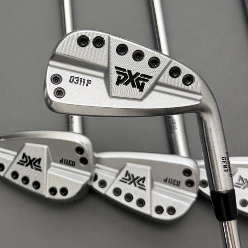 +3/4 PXG 0311P Gen3 Iron Set 4-PW / Dynamic Gold Steel, Stiff (182)