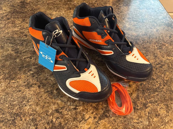 Orange Men's Size M 12.0 (W 13.0) Boombah Metal (New)