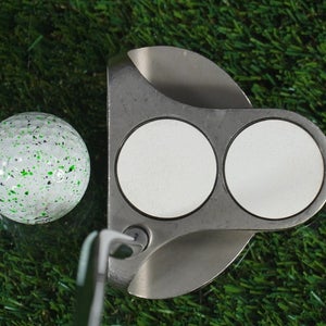 All Original Odyssey White Hot 2-Ball Putter Mallet 35 RH + Original Headcover