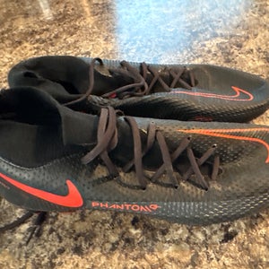 Black Men's Size M 8.0 (W 9.0) Nike Phantom gt Molded Cleats Cleats (Used)