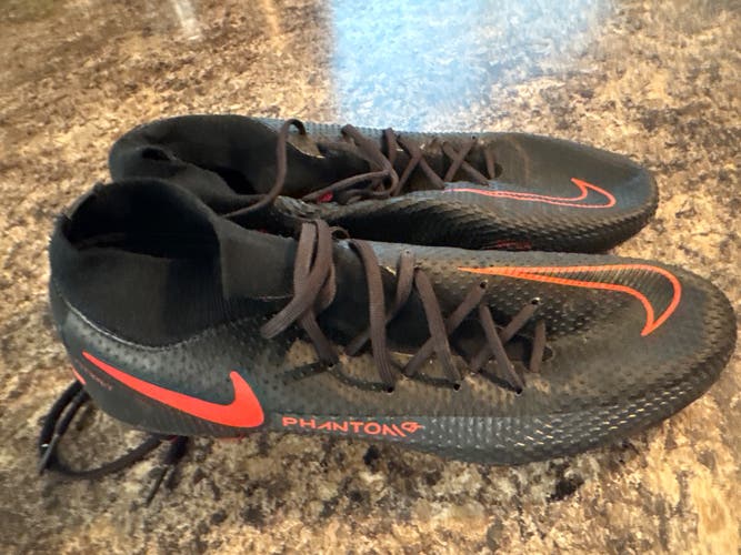 Black Men's Size M 8.0 (W 9.0) Nike Phantom gt Molded Cleats Cleats (Used)