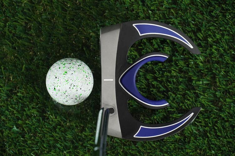 Giga Golf Center Cut Smilodon Putter Mallet Sensatec 35 Steel Shaft RH ~ LOOK!!