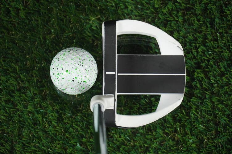 Pinemeadow Golf Site 4 Putter Plumbers Neck Mallet 34.5 Steel Shaft RH ~ LOOK!!