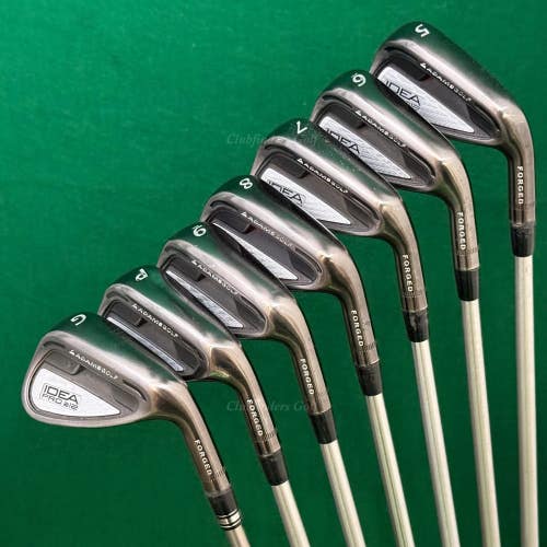 Adams Idea Pro a12 Forged 5-GW Iron Set KBS Tour C-Taper Lite 110 Steel Stiff