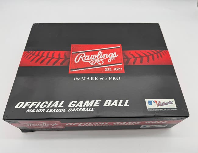 Rawlings Official Major League Baseballs 12 Pack (1 Dozen) (New)