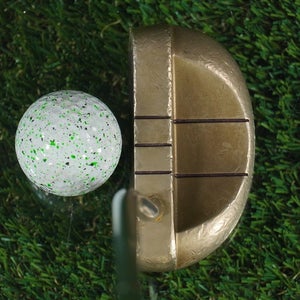 Odyssey Dual Force Rossie II Putter Golden Mallet 34 Steel Shaft RH ~ LOOK!!