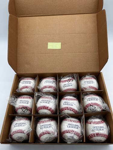 Rawlings Baseballs 12 Pack (1 Dozen) (New)