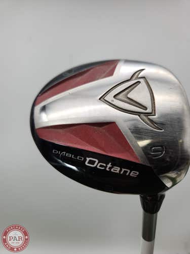 2010 CALLAWAY DIABLO OCTANE 9 WOOD LADIES STOCK GRAPHITE 55 GOOD