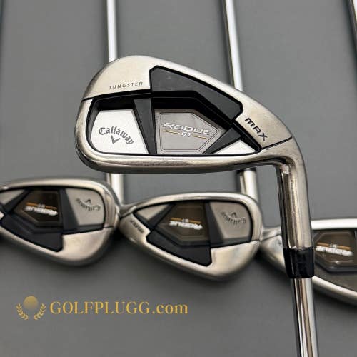 Callaway Rogue ST Max Iron Set 5-PW / Elevate Steel, Stiff (82)