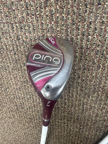 Women's Ping G Le Right Handed Hybrid Ladies Flex 7H Graphite Shaft (Used) (4783)