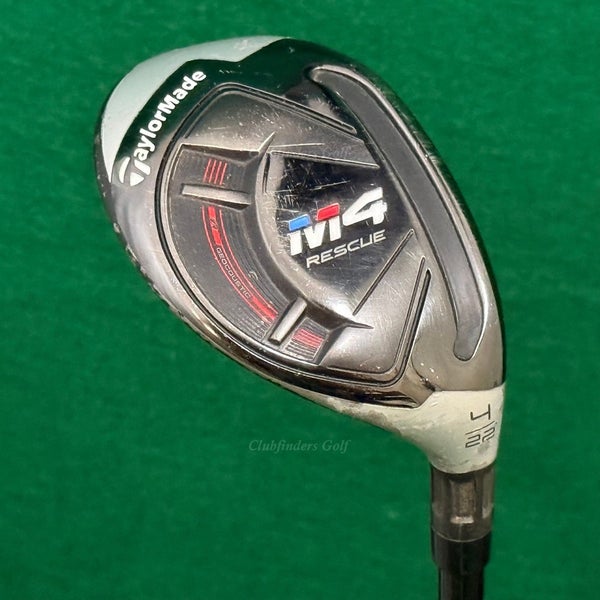 TaylorMade M4 Rescue 22 4 Hybrid Fujikura Atmos Red 5-A Graphite