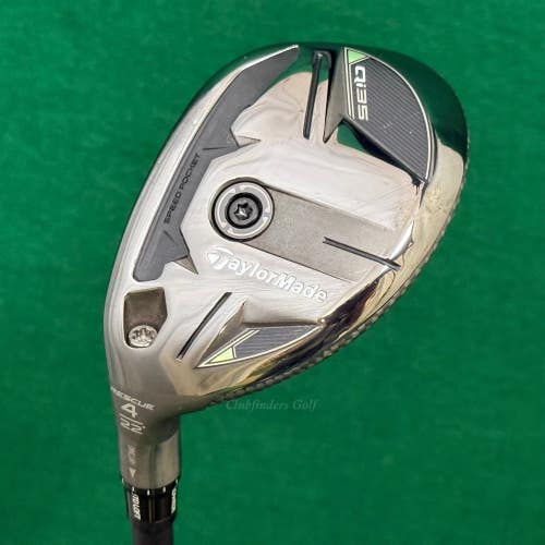 LH TaylorMade Qi35 22 4 Hybrid Fujikura Ventus Blue HB 6-R Graphite Regular
