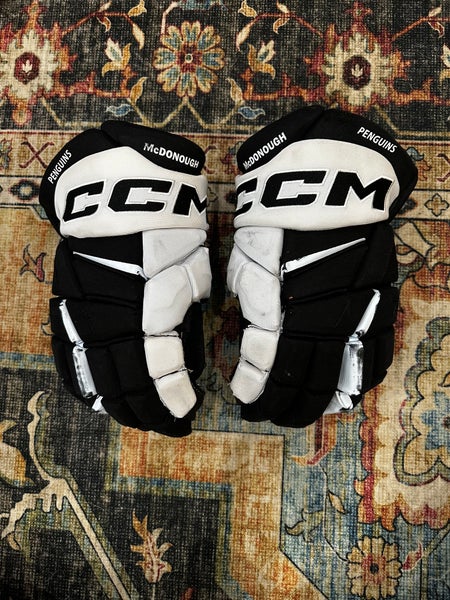 Penguins CCM Jetspeed FT8 Pro HGPFT8SP Pro Stock Gloves 14”