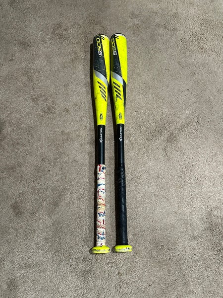 Two Easton S500 Alloy Bat (-13) 14 oz 27"