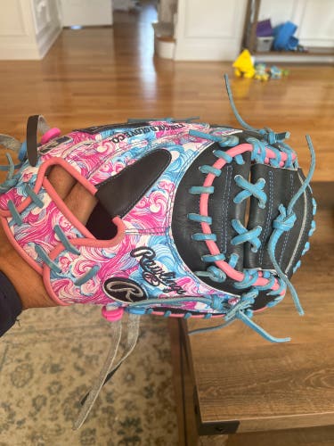 2025 Rawlings Heart of the Hide RH Catcher's Baseball Glove 34" (Used)
