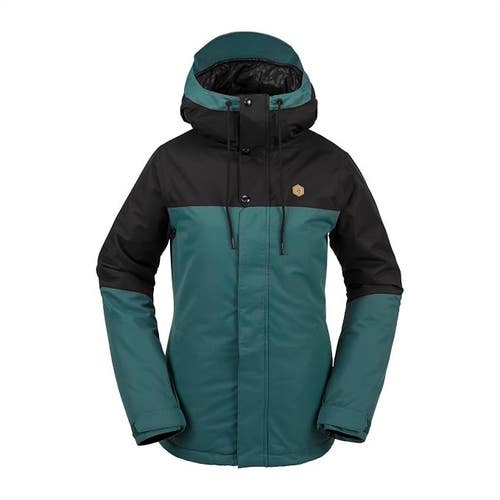 WOMENS VOLCOM BOLT INSULATED SKI SNOWBOARD JACKET (XL) BALSALM