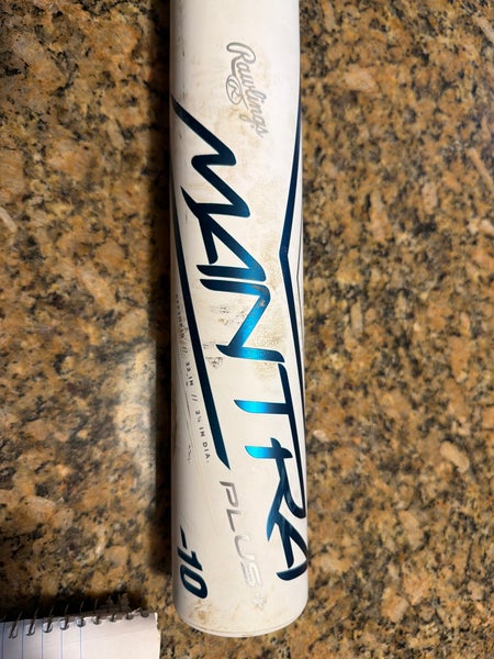 2025 Rawlings Mantra Composite Bat (-10) 22 oz 32" (Used)