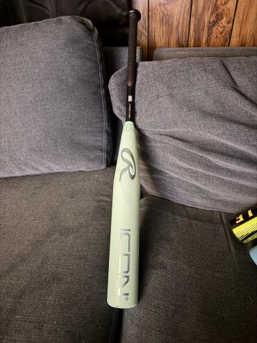 2026 Rawlings Icon Composite USABat Certified Bat (-8) 20 oz 30" (Used)