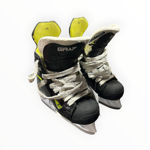 Used Graf SUPRA 7035 Junior Hockey Skate Junior 01 11375-S000380114