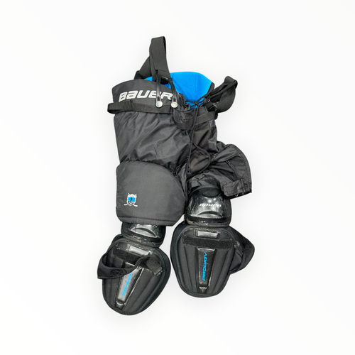 Used Bauer PRODIGY COMBINATION PANTS Youth Pant Black MD 11375-S000380163