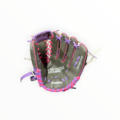 Used Franklin 22867 BB/SB Glove RH Throw Grey 9 1/2" 11375-S000380191