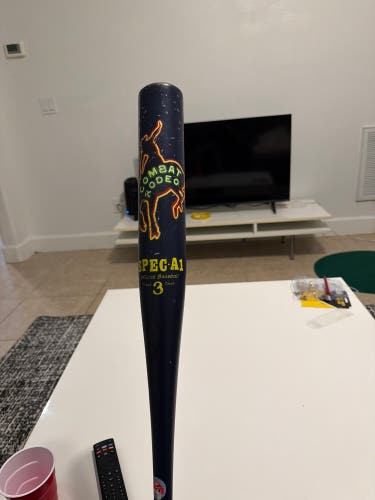 2026 Combat MFG Spec A1 Alloy BBCOR Certified Bat (-3) 31 oz 34" (Used)