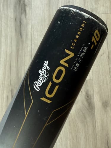 2023 Rawlings Icon USA Composite Bat -10, 28/18